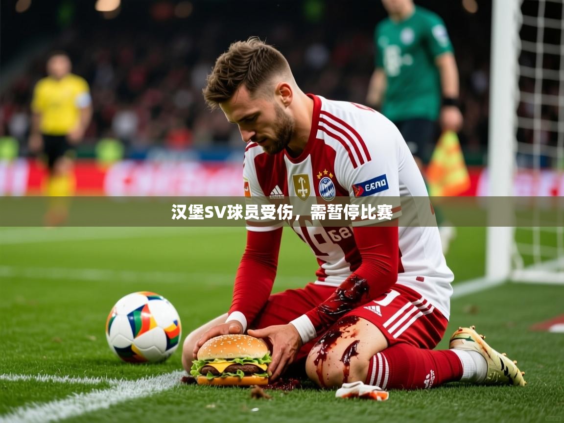 汉堡SV球员受伤，需暂停比赛  第3张