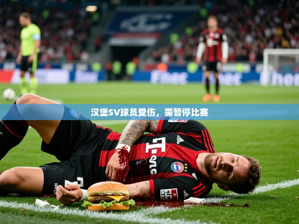 汉堡SV球员受伤，需暂停比赛  第4张