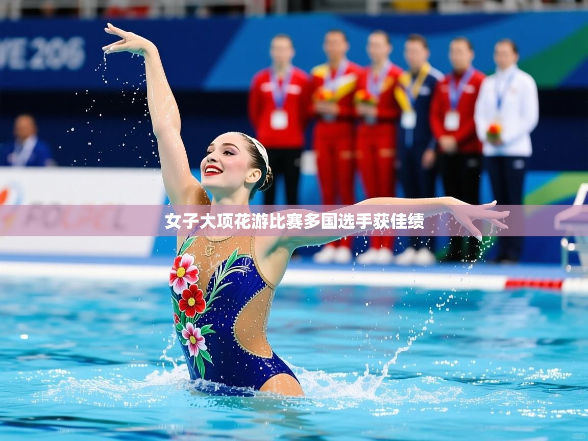 女子大项花游比赛多国选手获佳绩  第3张