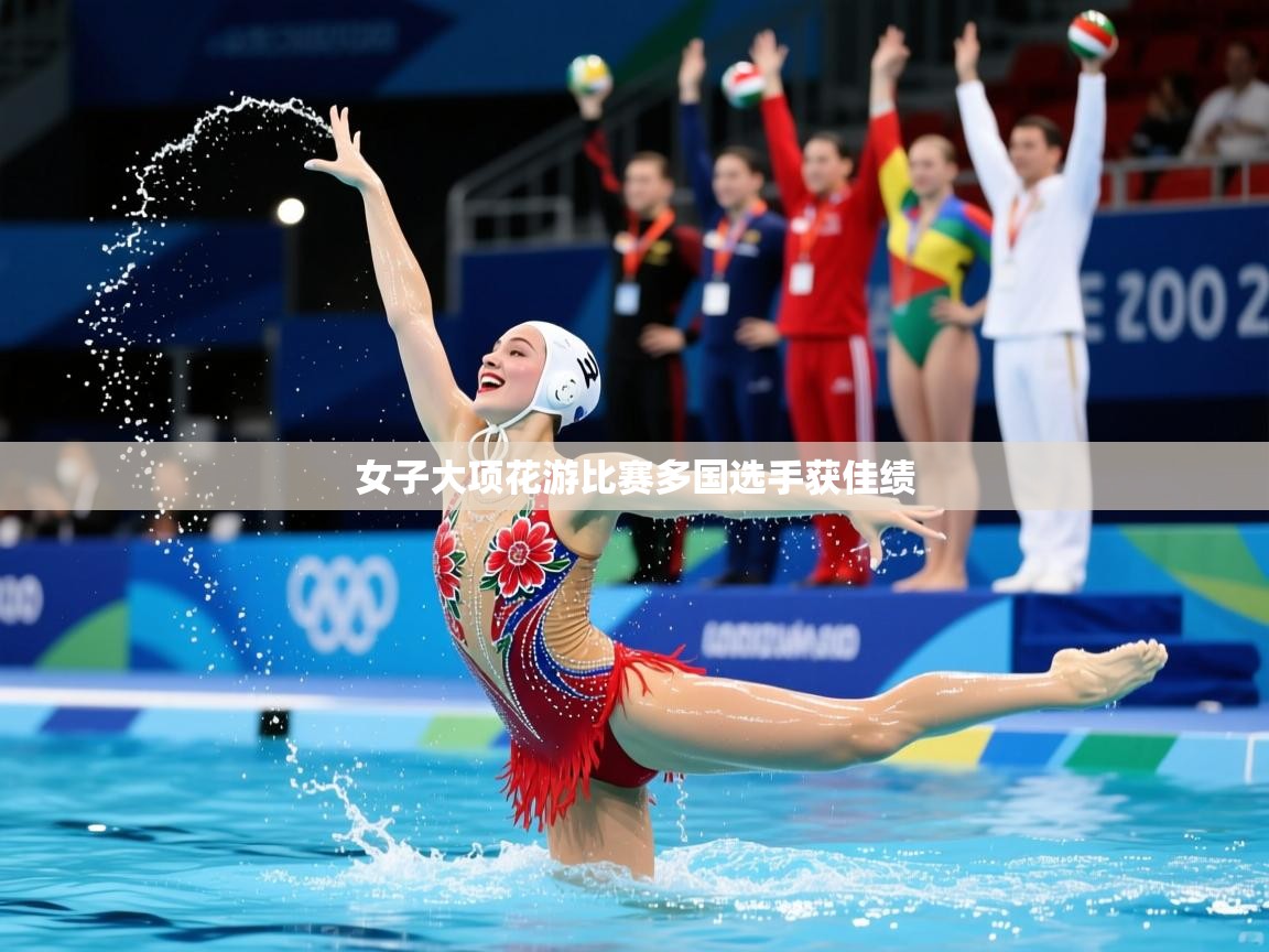 女子大项花游比赛多国选手获佳绩  第2张