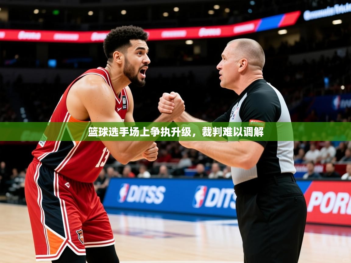 篮球选手场上争执升级,裁判难以调解 第4张